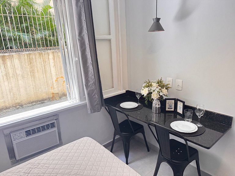 Belíssimo Studio Ipanema: Praia, Lagoa, Metrô!