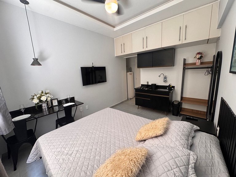 Belíssimo Studio Ipanema: Praia, Lagoa, Metrô!