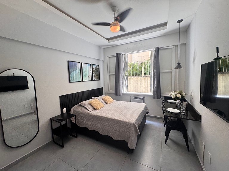 Belíssimo Studio Ipanema: Praia, Lagoa, Metrô!