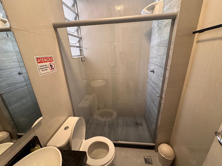 Belíssimo Studio Ipanema: Praia, Lagoa, Metrô!