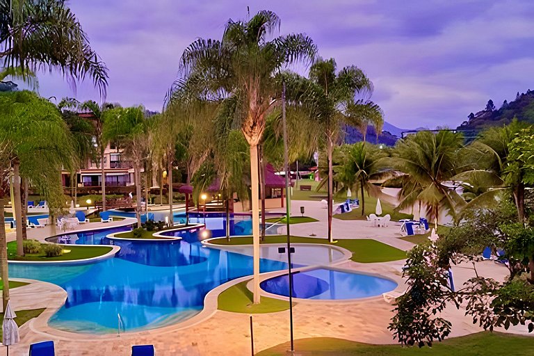 Flat de Luxo no Costabella Marina Resort Angra