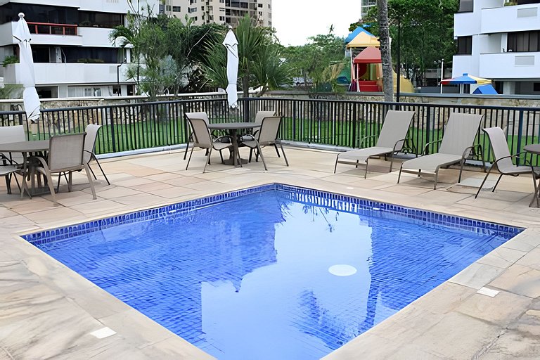 Refúgio Alfabarra Posto 8 Frente Mar Lazer Total!