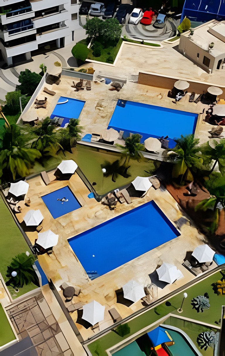 Refúgio Alfabarra Posto 8 Frente Mar Lazer Total!