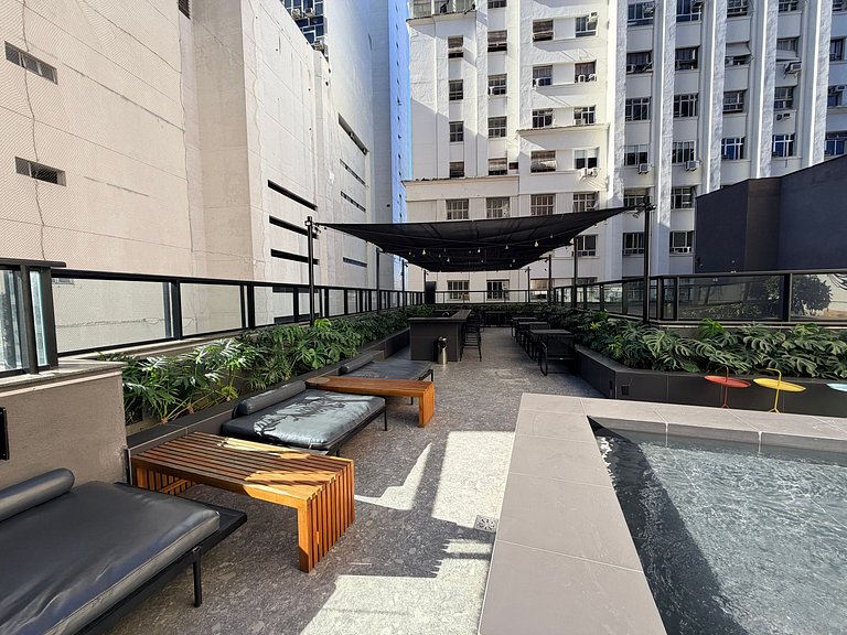 Apt Moderno Centro/Lapa: Tudo em Um Só Lugar!