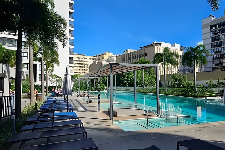 Resort Ícono Parque seu Refúgio no Flamengo!